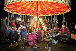Chair ride for the kids
